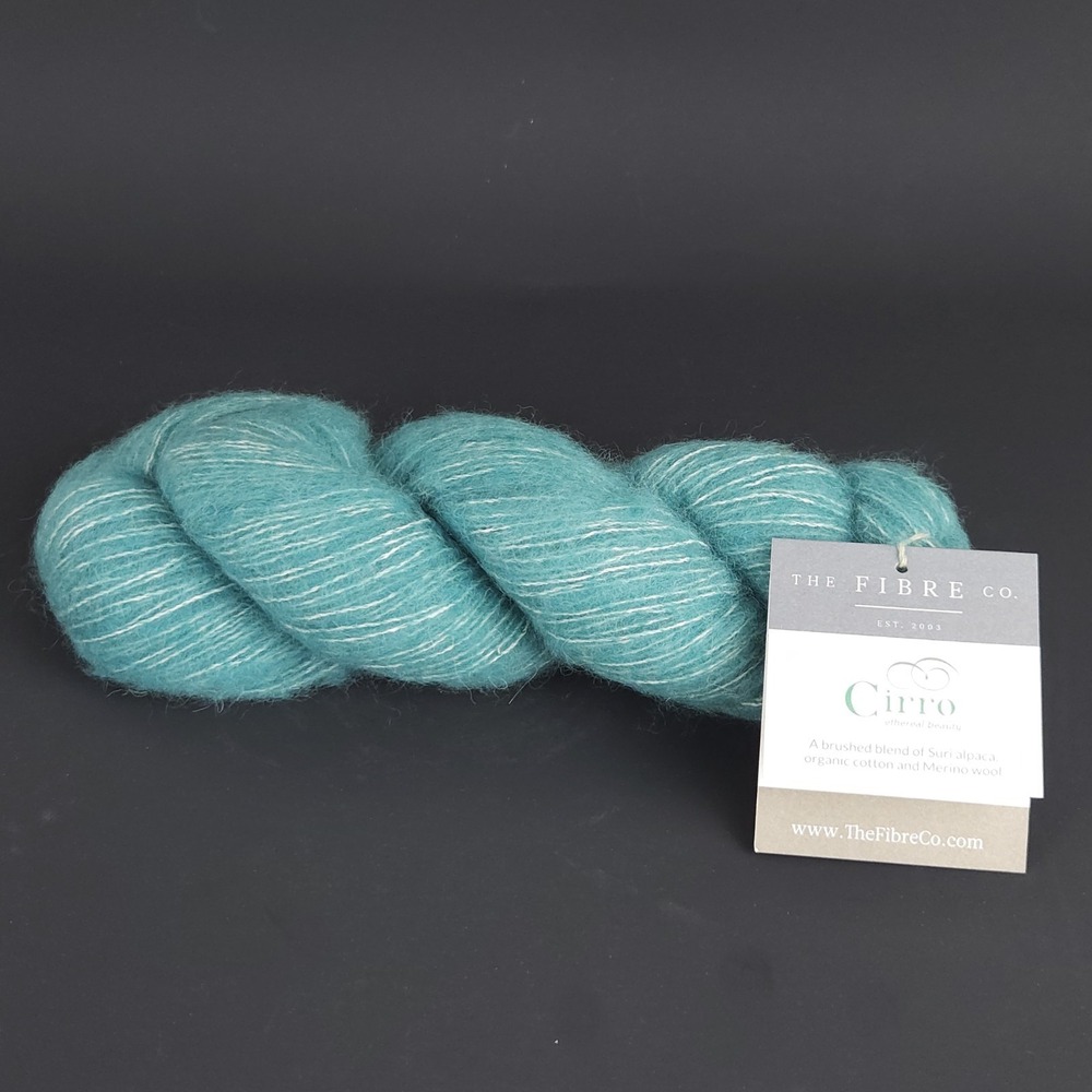 The Fibre Co Cirro Yarn Sport Weight Alpaca Cotton Wool 50g 246yd Comet Knitting